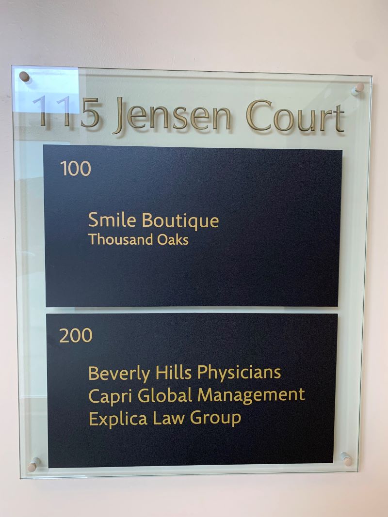 Acrylic with Standoffs